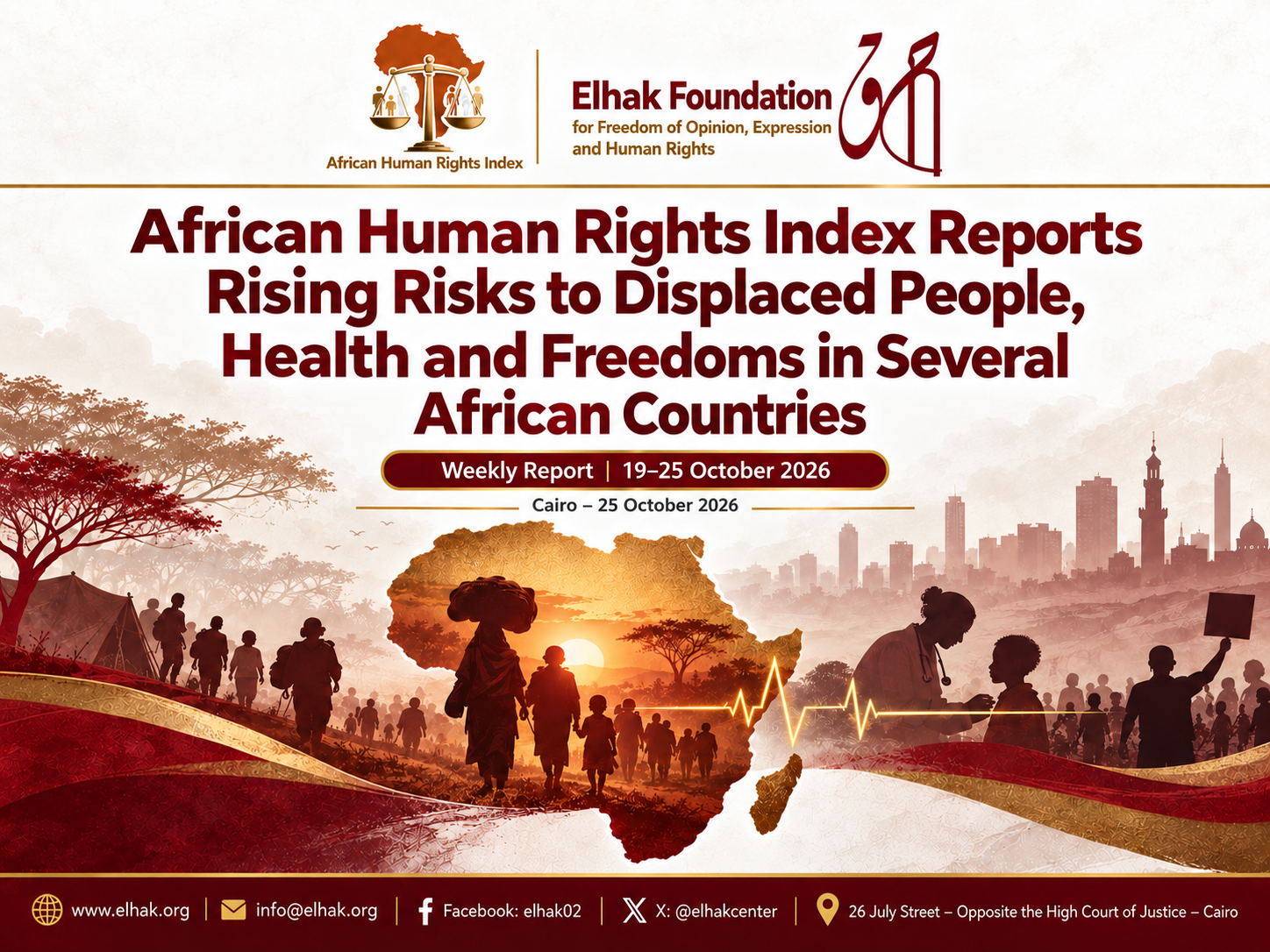 African Human Rights Index |Rising Risks of Displacement, Public Health Crises and Restrictions on Fundamental Freedoms in Several African Countries